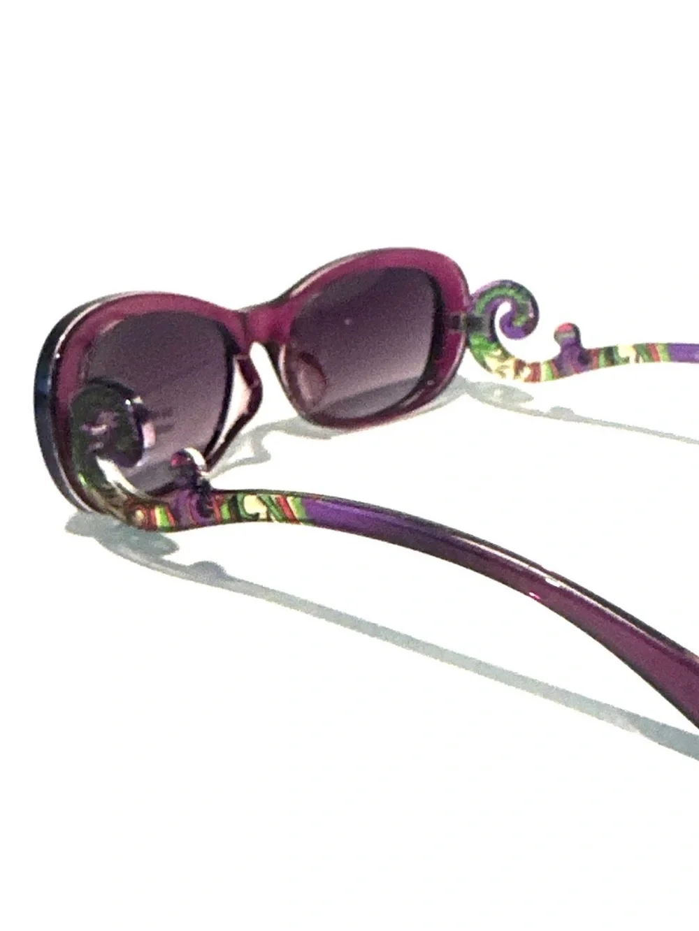 Purple Women’s Fashion Baroque Sunglasses